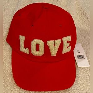 Tory Burch Red Love Hat